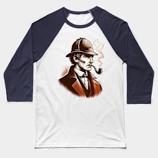 Sherlock Holmes Baseball T-Shirt